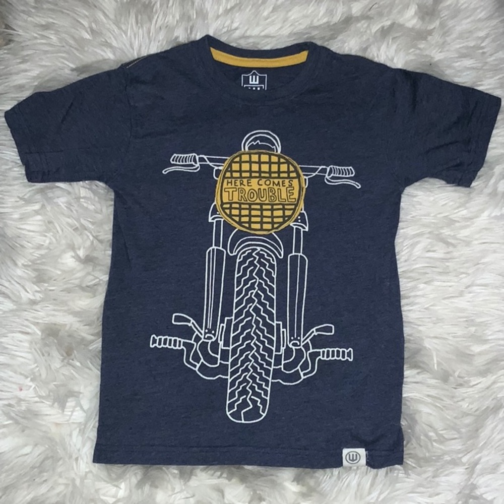 Boys adorable here come trouble T-shirt